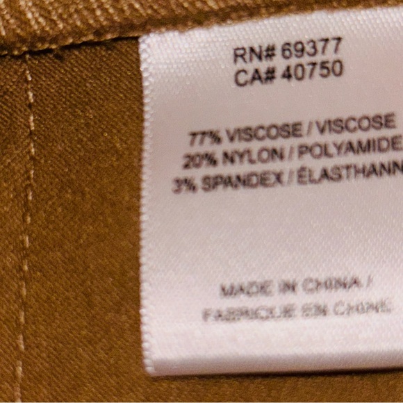 Wynne Layers Cari pull on tan Pants - Picture 6 of 9